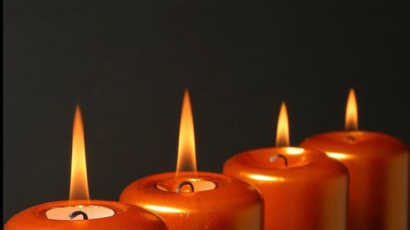 Vier Kerzen im Advent